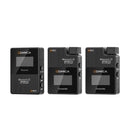 COMICA BoomX-D PRO D2 ワイヤレスカメラマイク ビデオマイク ワイヤレスラベリアマイク 2.4G無線 2台送信機 1台受信機セット 国内正規品