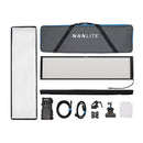 NANLITE PavoSlim 240CL 撮影用ライト パネルライト RGBWW RGBライト 260W 2700-7500K アプリ操作 フルカラー 動画撮影 ライブ配信