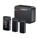 COMICA Vimo C3 ワイヤレスマイク ノイズキャンセリング 充電ケース付き 2.4GHz 伝送距離200m 音量調整 カメラ スマートフォン PC 国内正規品