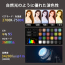 NANLITE FS-300C 撮影用ライト LEDスタジオライト 300W RGBライト フルカラー 2700-7500K GM調整 国内正規品